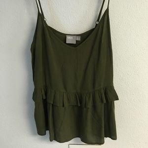 ASOS Olive Green Tank Top - US 4